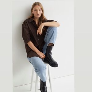 Pierre Cardin Oversized Boyfriend Shirt